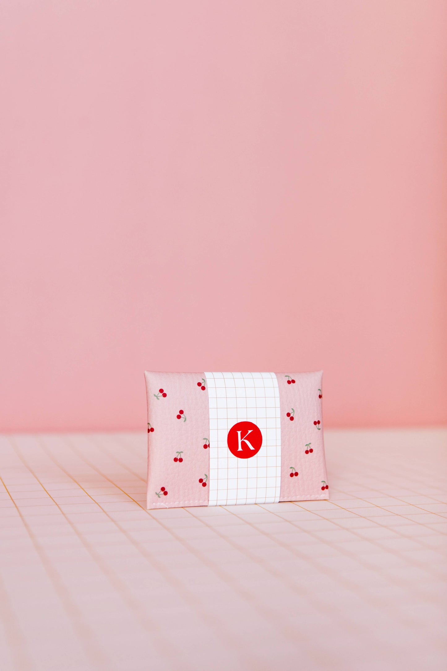Card Wallet Cerezas Pink