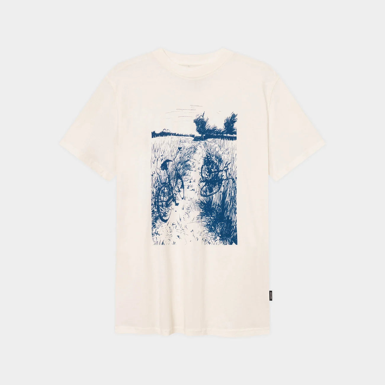 T-Shirt - Stockholm Summer Bikes Off-White