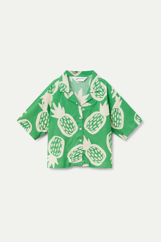 Camisa unisex estampado Ananas - 44464