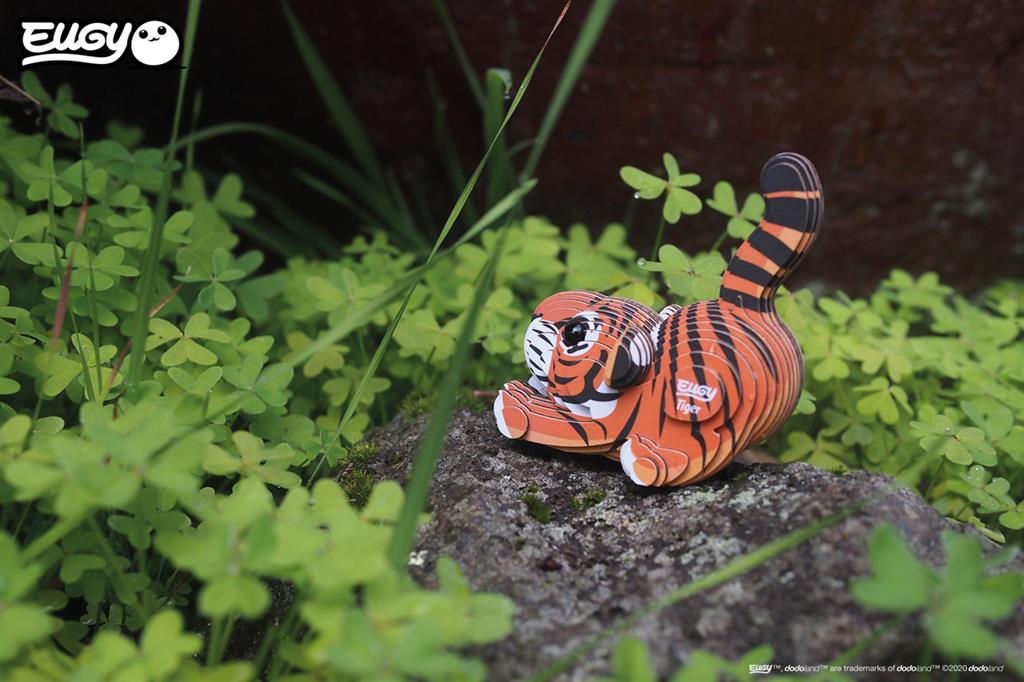 3D Wild Dier - Tijger