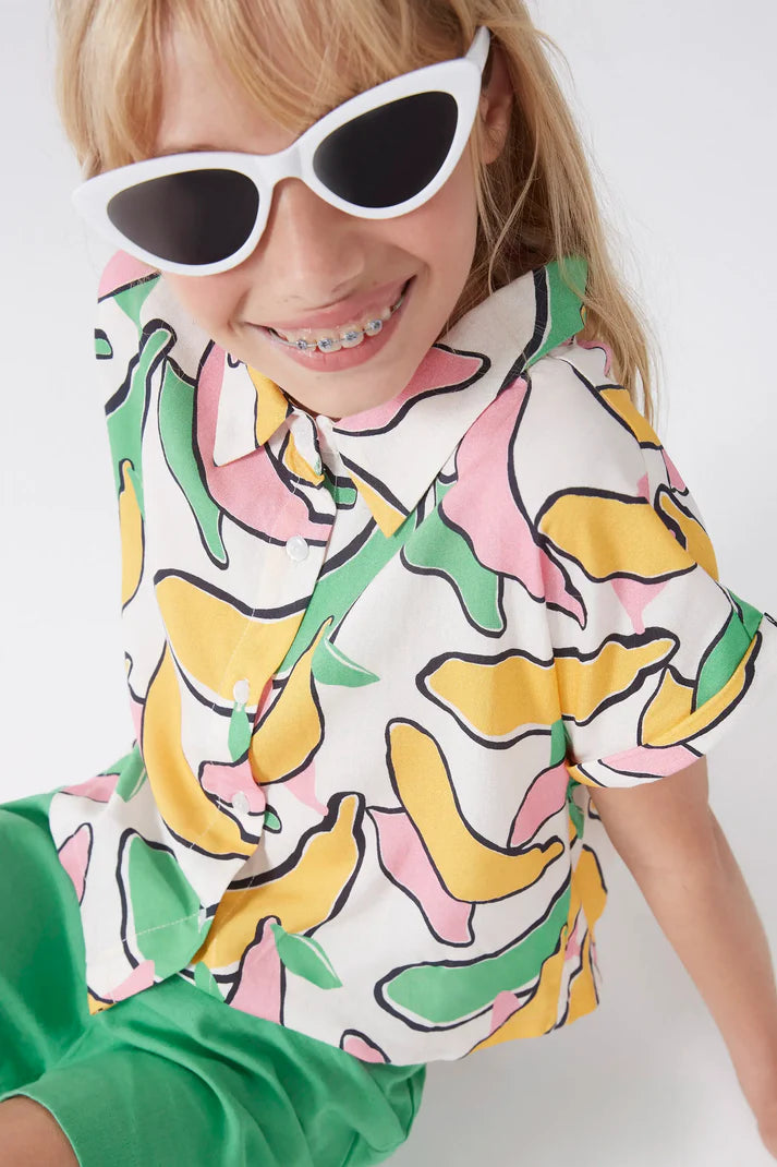 Camisa de niña estampado Banana - 41464