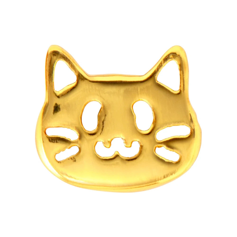 Kitty - 1 Pcs - Gold Plated