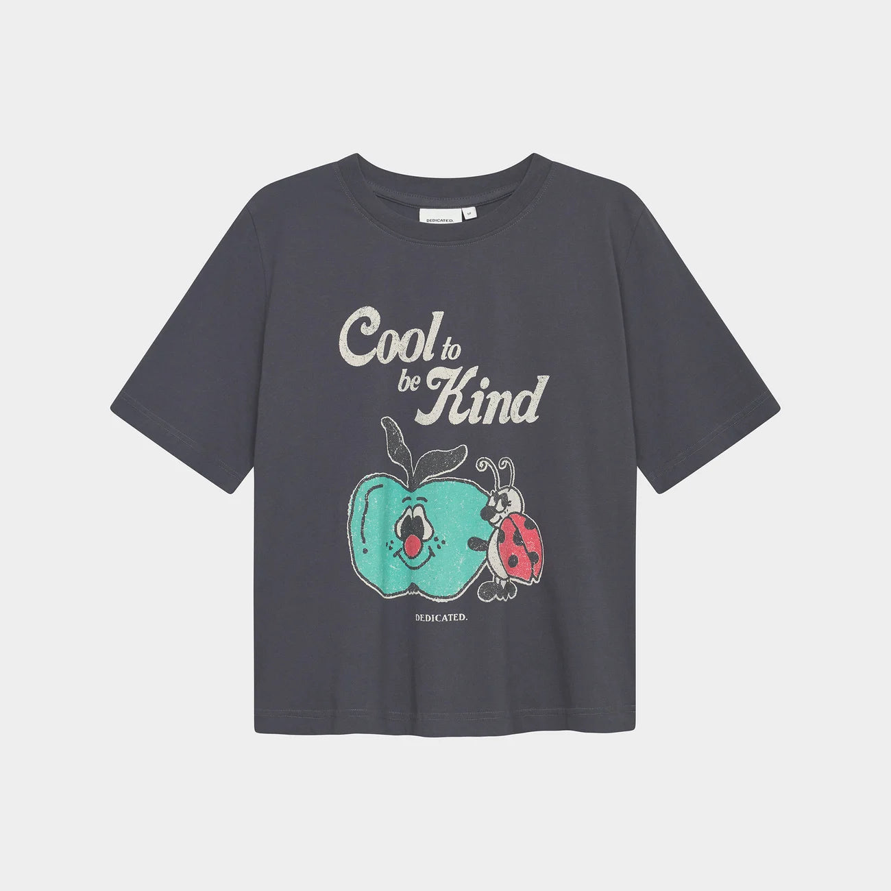 T-Shirt - Vadstena - Kind To Be Cool Charcoal