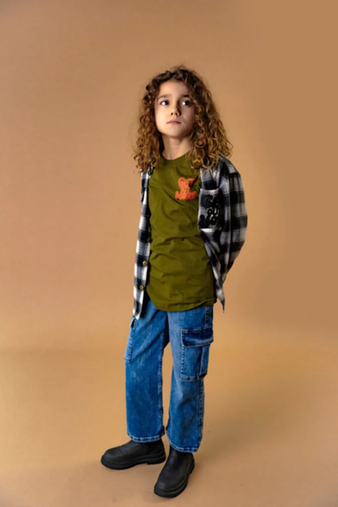 OUTLET - Cargodnm Mid-Blue-Wash