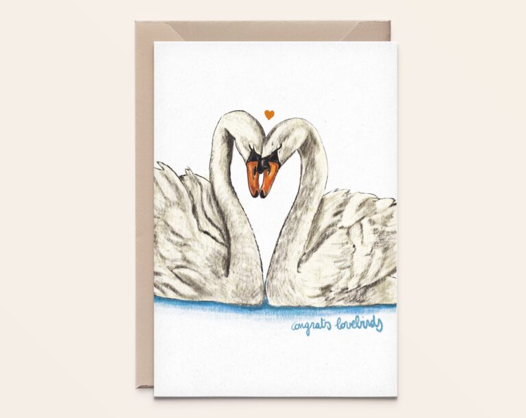 Swans lovebirds - kat-1507