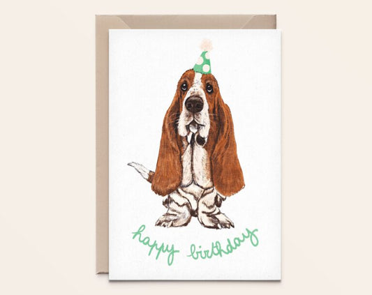 Basset birthday - kat-1510