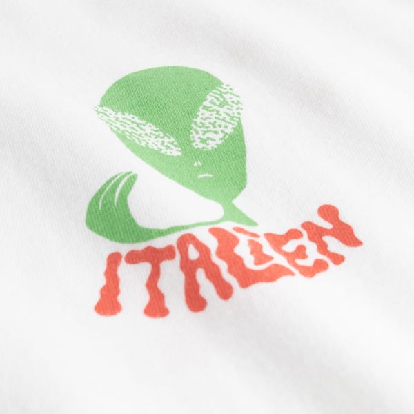 T-shirt Stockholm Italien White GOTS