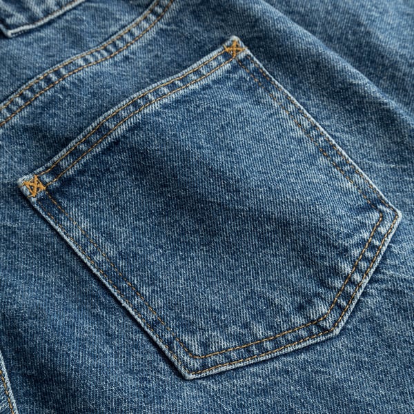 Denim Pants Berlin Flare Mid Blue