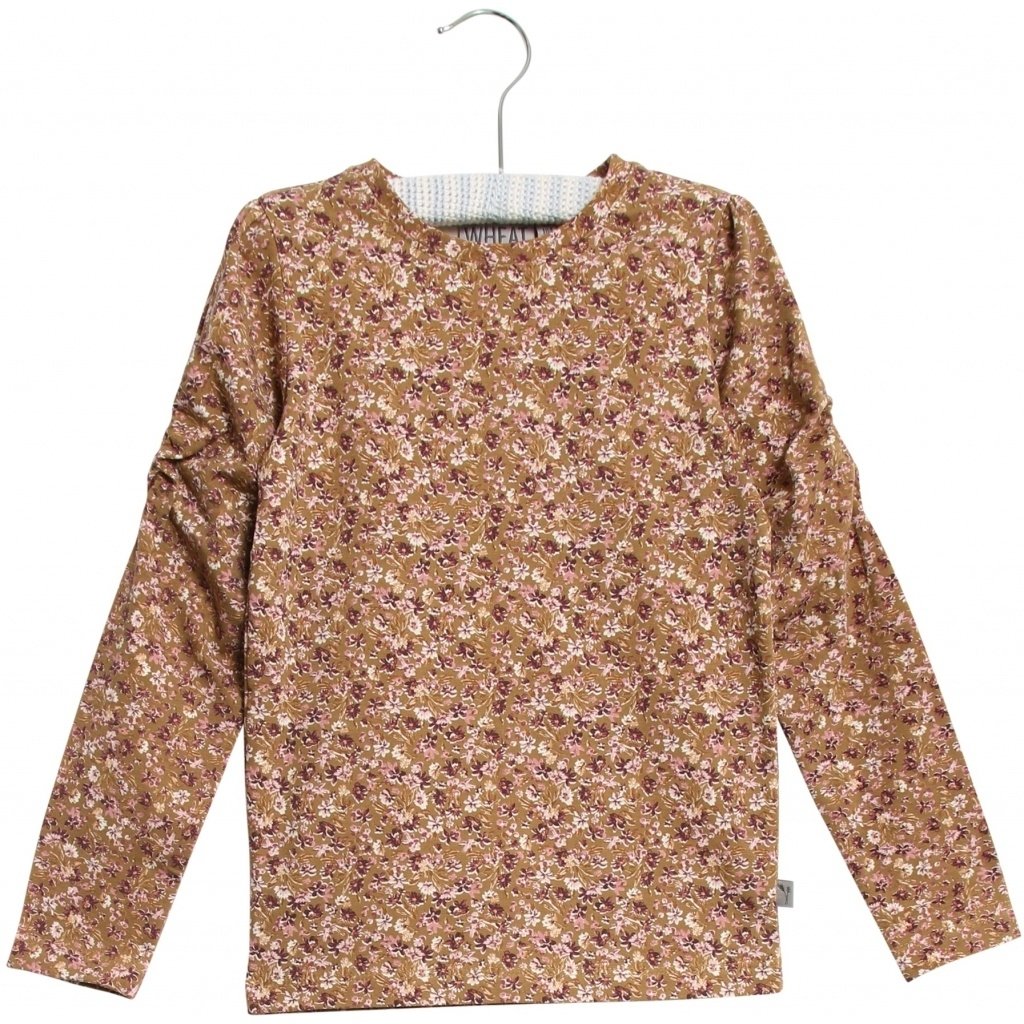 OUTLET - T-Shirt Clara - Caramel Flowers