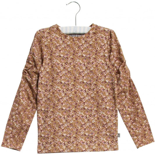 OUTLET - T-Shirt Clara - Caramel Flowers