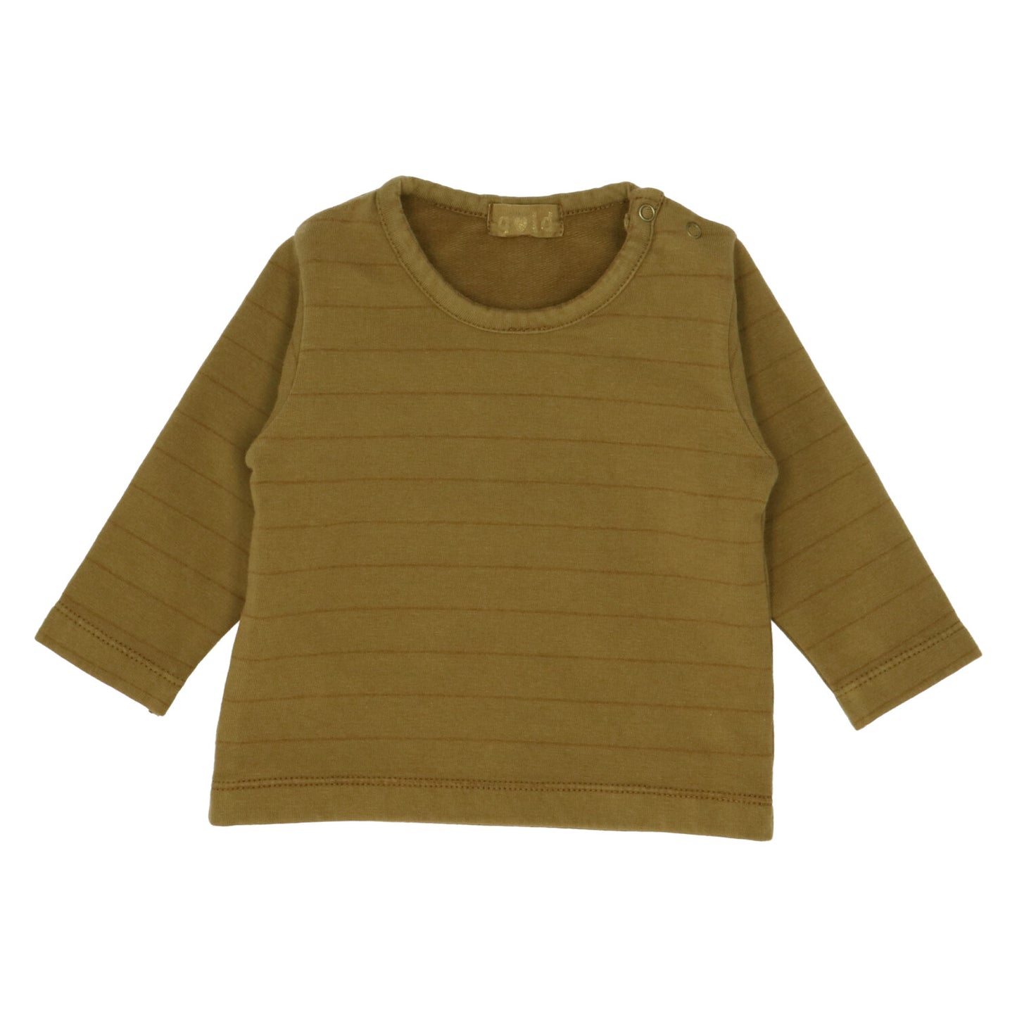 OUTLET - T-shirt - Teun - Lines Bronze
