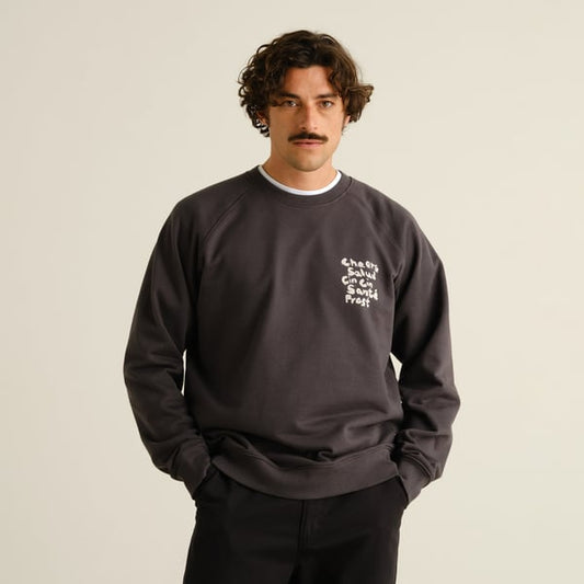 Sweatshirt Malmoe Cheers Salud Charcoal