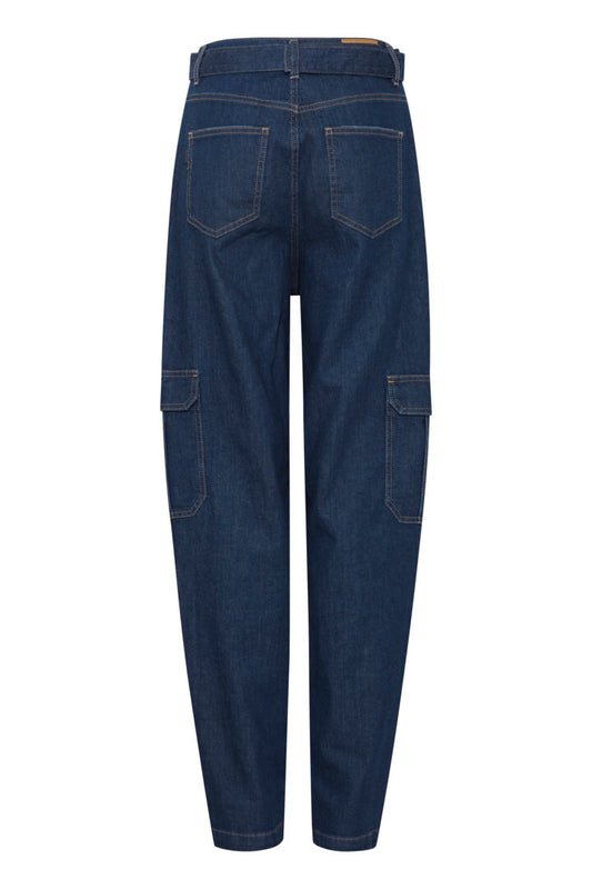 Pznatali Uhw Jeans Tapered Leg - Bright Blue Denim