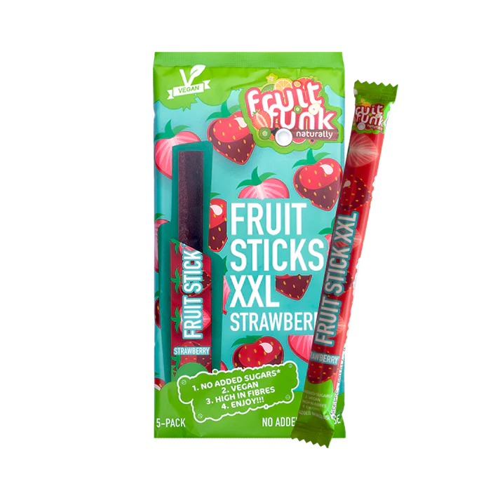 Fruitsticks XXL - Stawberry - 5x20g