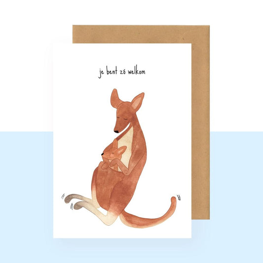 Postkaart - Je bent zo welkom - WG23