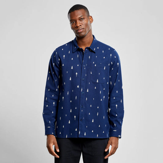 Shirt Rute Distsy trees - Navy