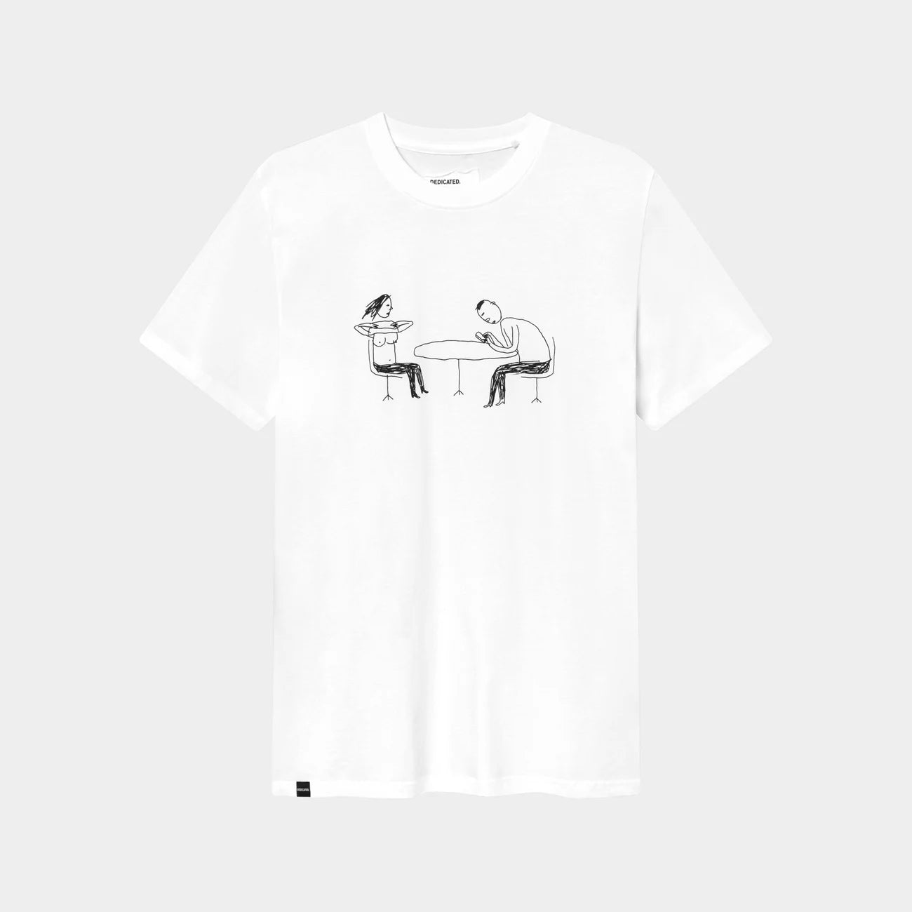 T-Shirt - Stockholm - Phoney Date White