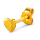 Heart Wings - 1 Pcs - Gold plated