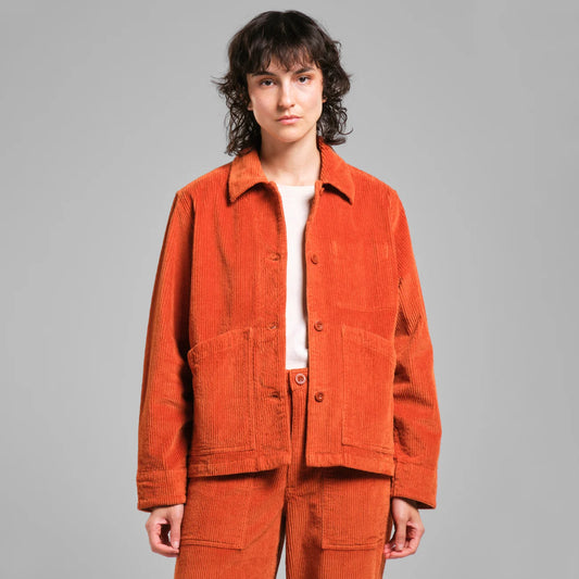 Jacket Stiby - Corduroy - Cinnamon Orange