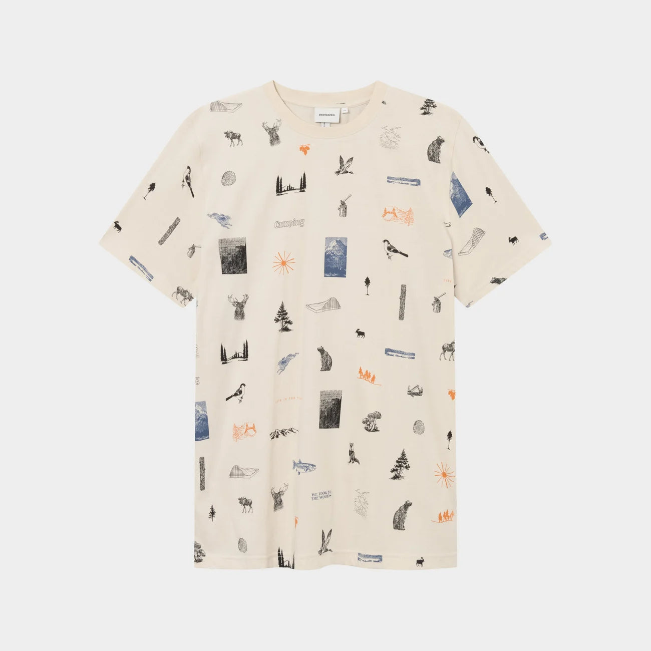 T-Shirt - Stockholm - In The Woods Oat White