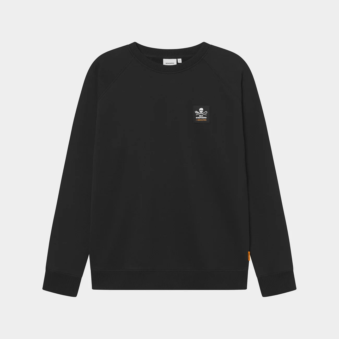 Sweatshirt - Malmoe Hemp - Jolly Patch Black -Sea Shepherd