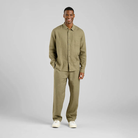 Pants - Klitmoeller Linen Leaf Green
