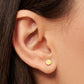 Tennis Earring - 1 Pcs - Gold plated