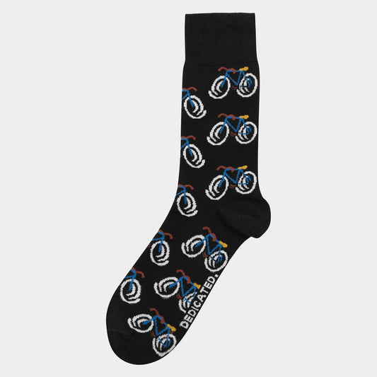 Socks Sigtuna  - Happy Bike Aop - 3 Pack