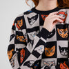 Sweater Arendal - Cat - Bingo Black