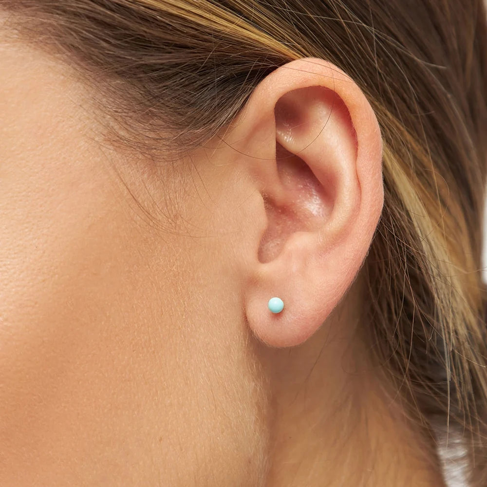 Color Ball - 1 Pcs - Enamel/Mint