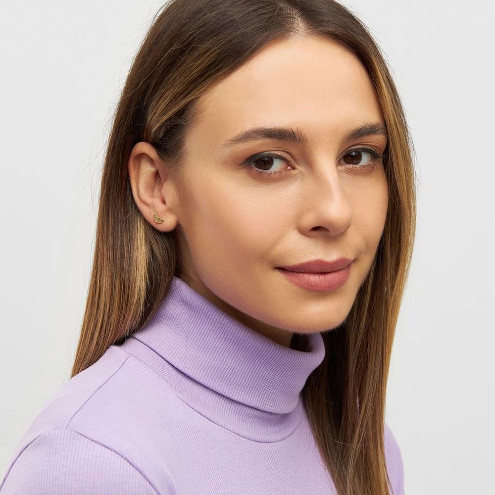 Croissant - 1 Pcs - Gold Plated