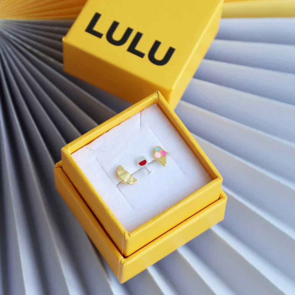 Croissant - 1 Pcs - Gold Plated