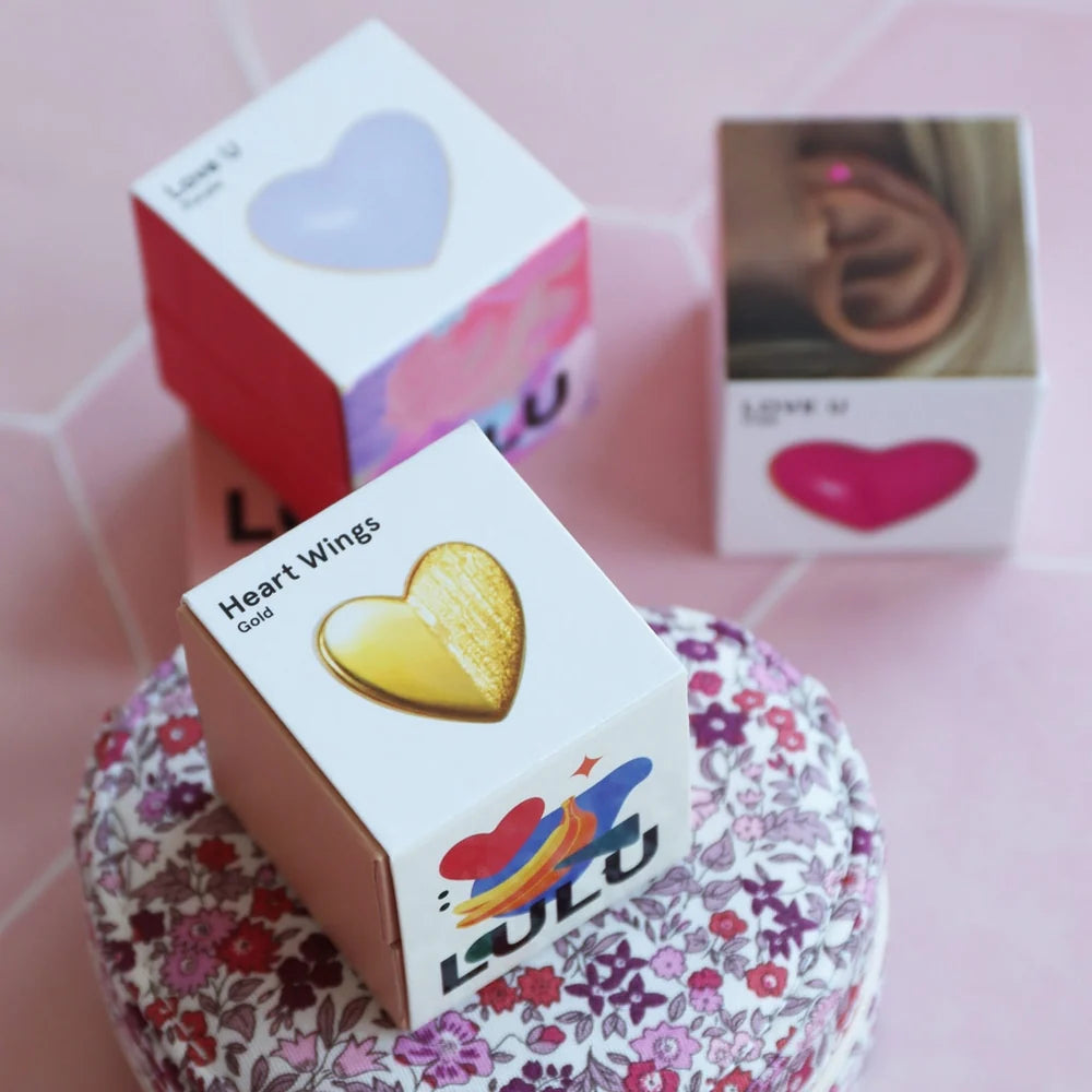 Heart Wings - 1 Pcs - Gold plated