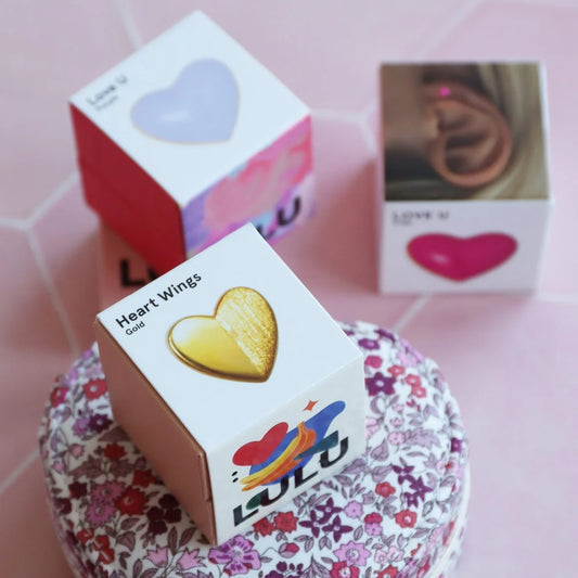 Heart Wings - 1 Pcs - Gold plated