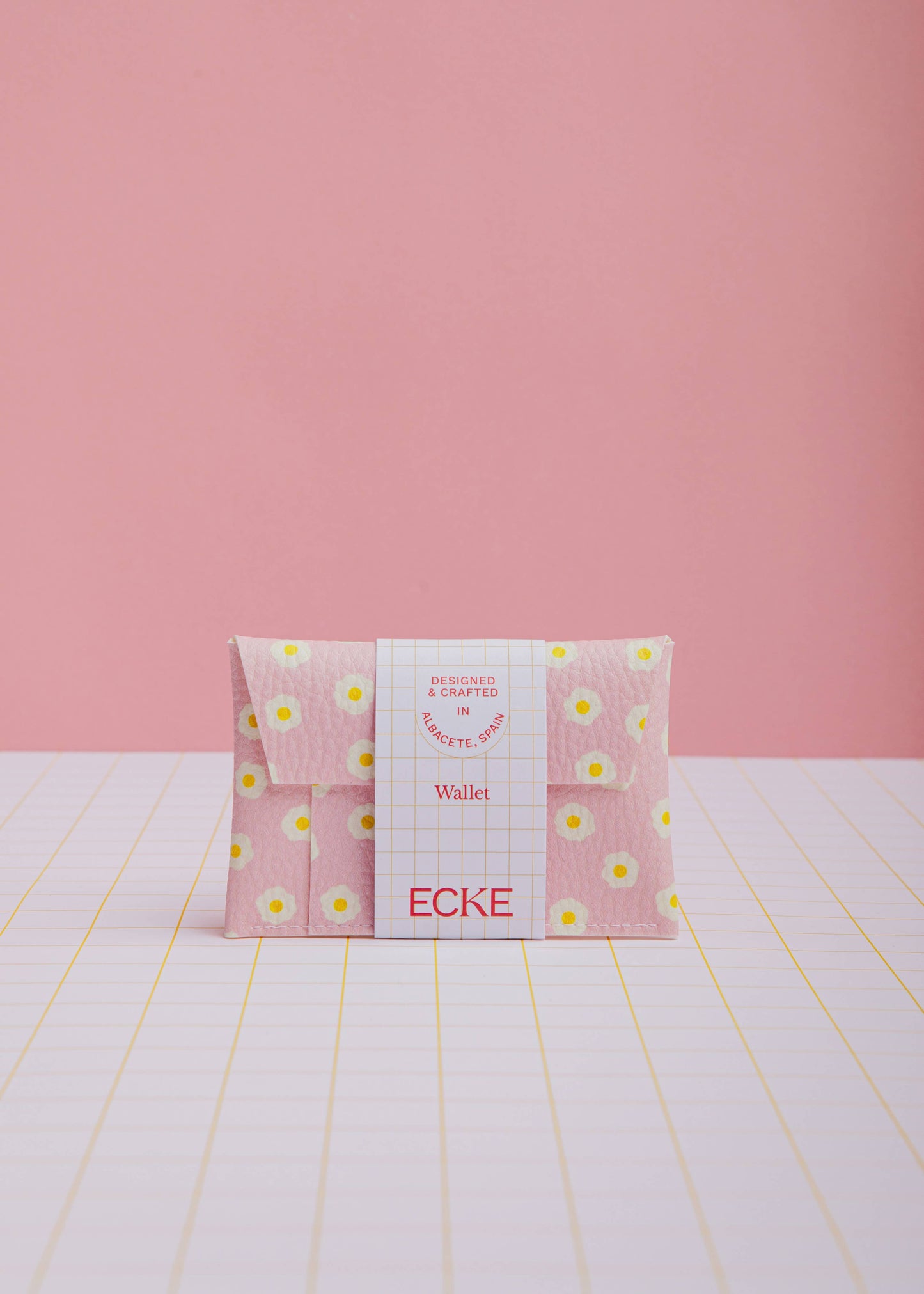 Card Wallet Huevos Pink