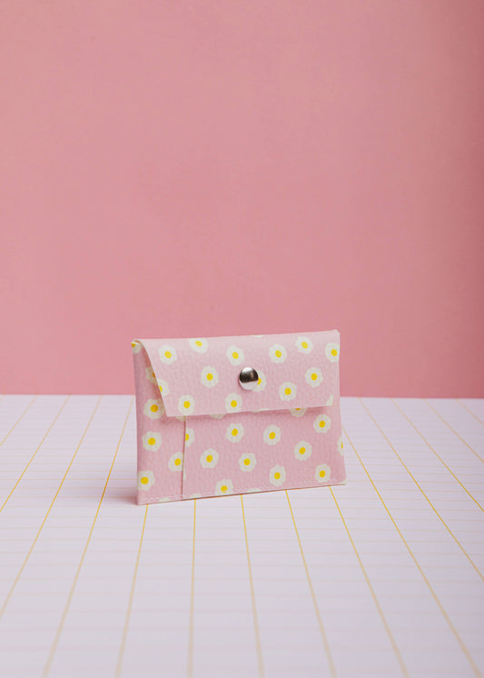 Card Wallet Huevos Pink