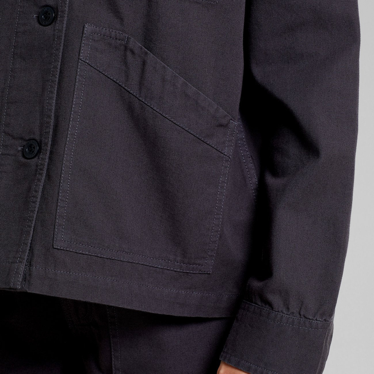 Jacket Stiby - Canvas - Phantom Black