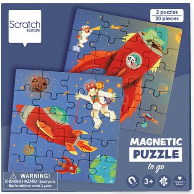 Magnetisch Puzzelboek To Go - RUIMTE