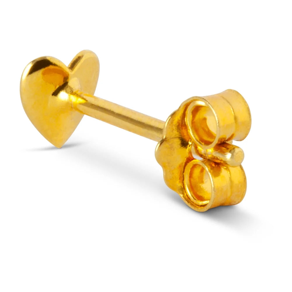 Heart Wings - 1 Pcs - Gold plated