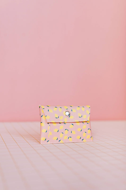 Card Wallet Limones Pink