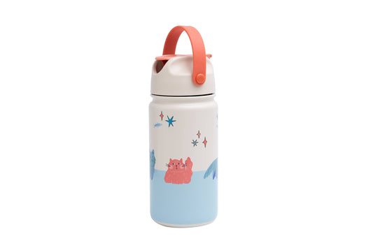 NEW COLLECTION Insulated Stainless Steel Bottle for Kids: Meowtiful Cats