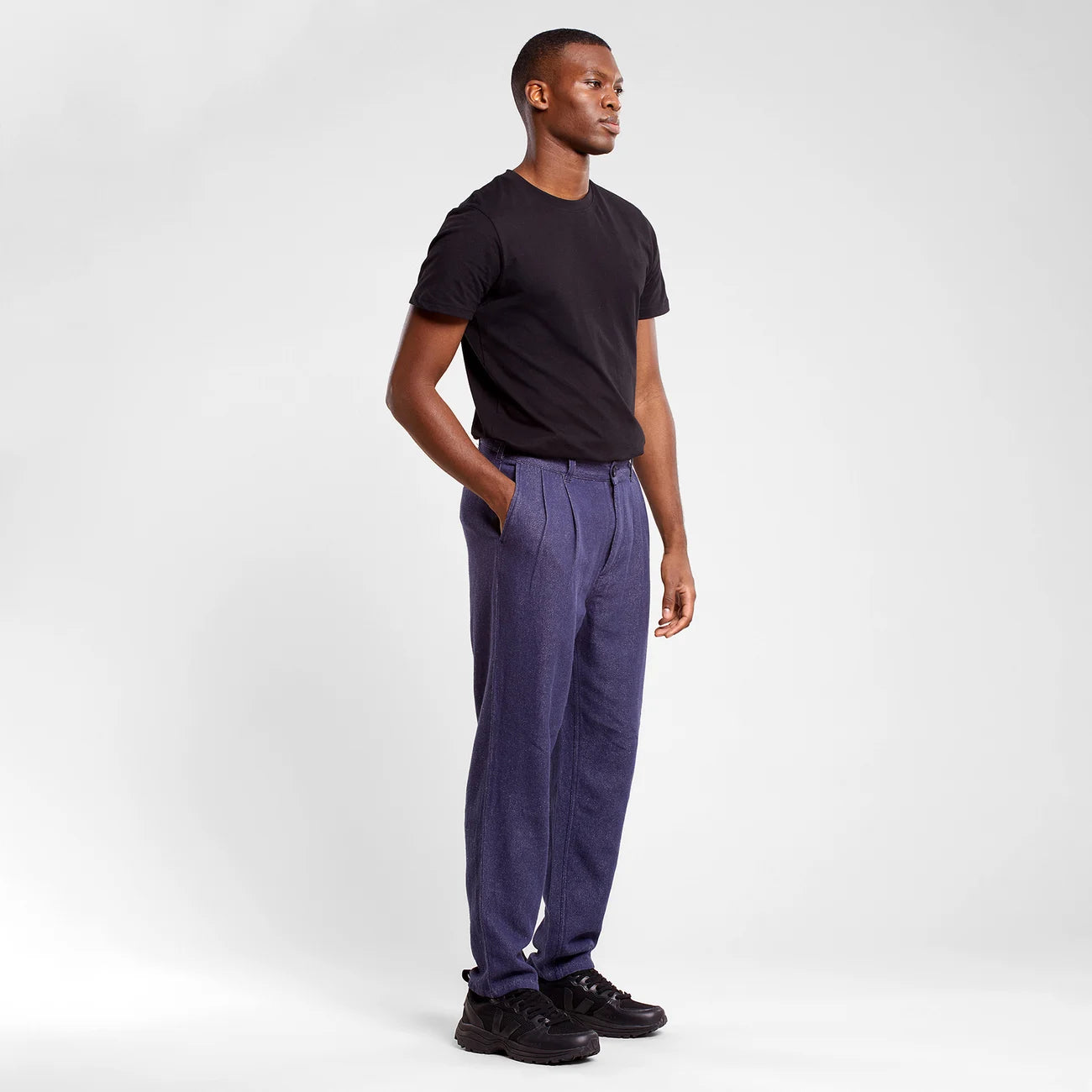 Pants Sollentuna Hemp - Navy