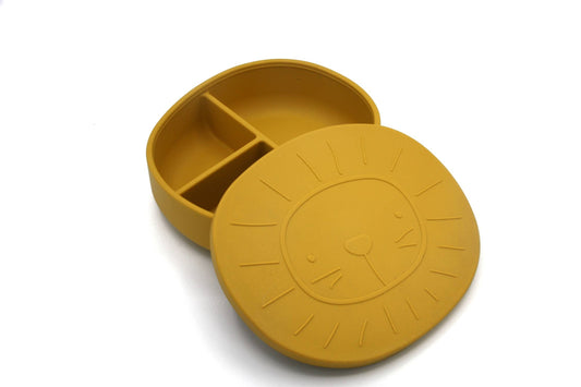 Alfie the Lion Lunchbox Mustard