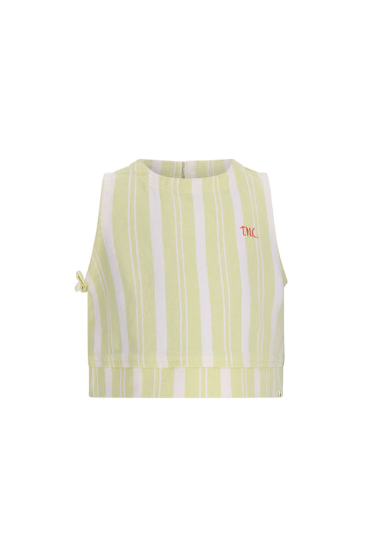 Top Beth Green stripes