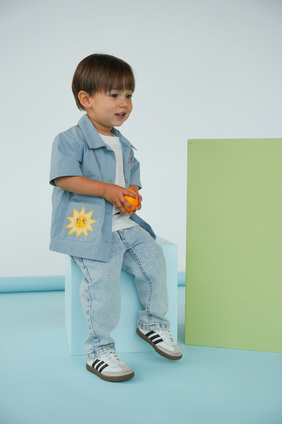 Blouse Jimmi Wild blue