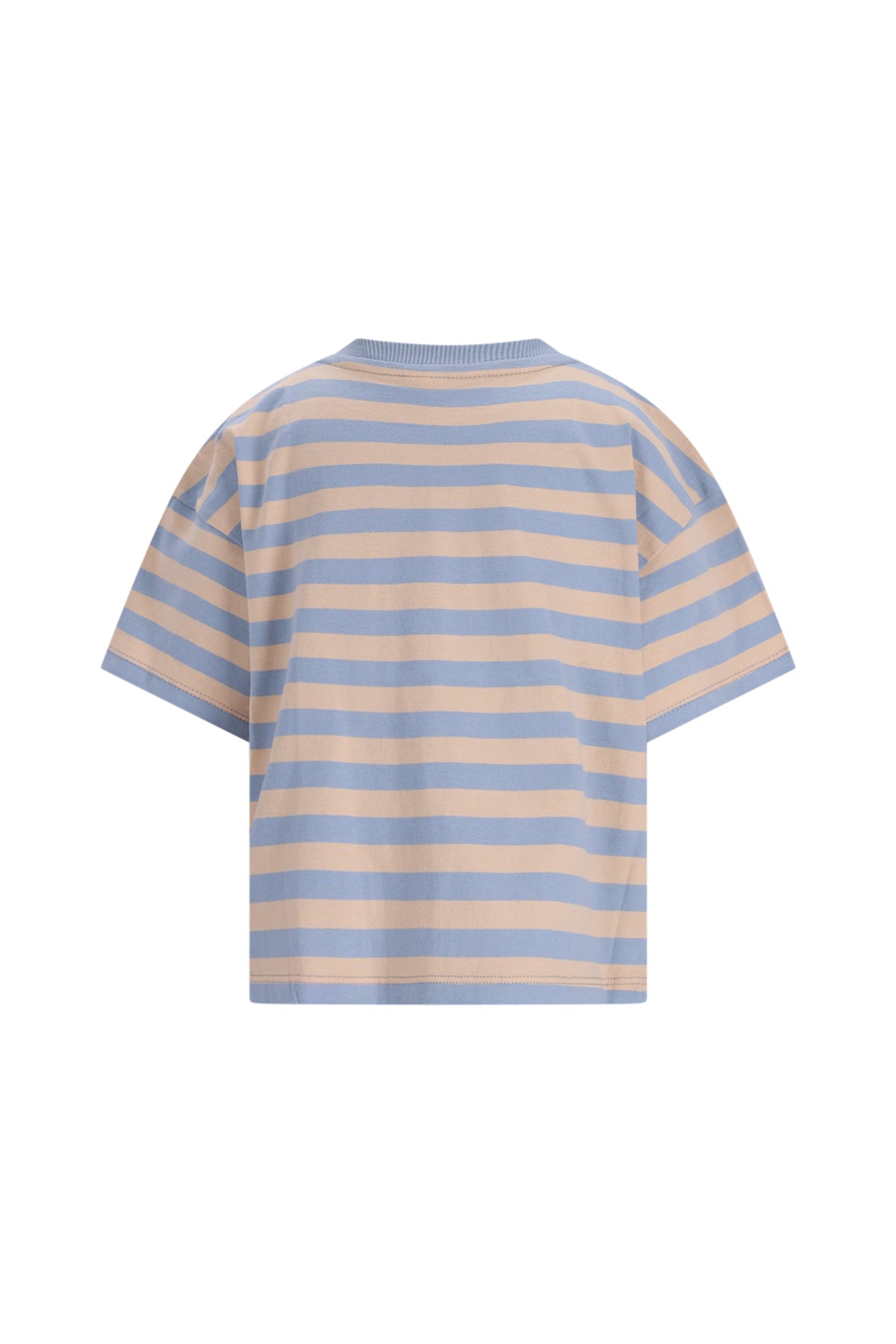 T-shirt Bo Blue stripes beige