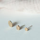 Brass Dot Studs - 6 mm