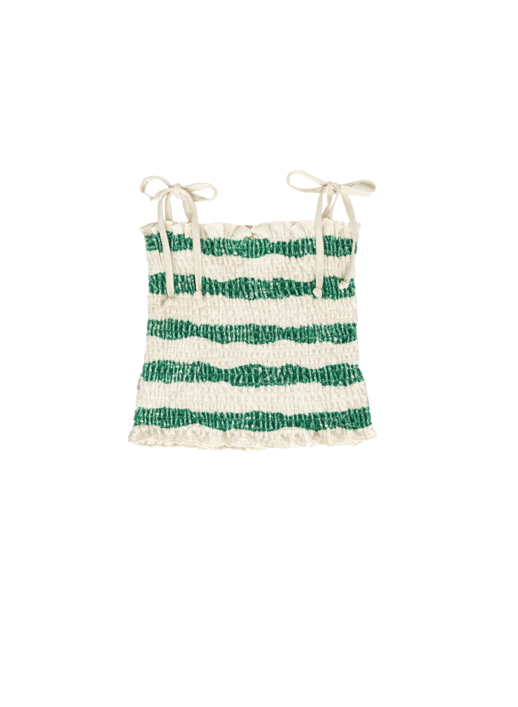 Ebbie Stripe-Green