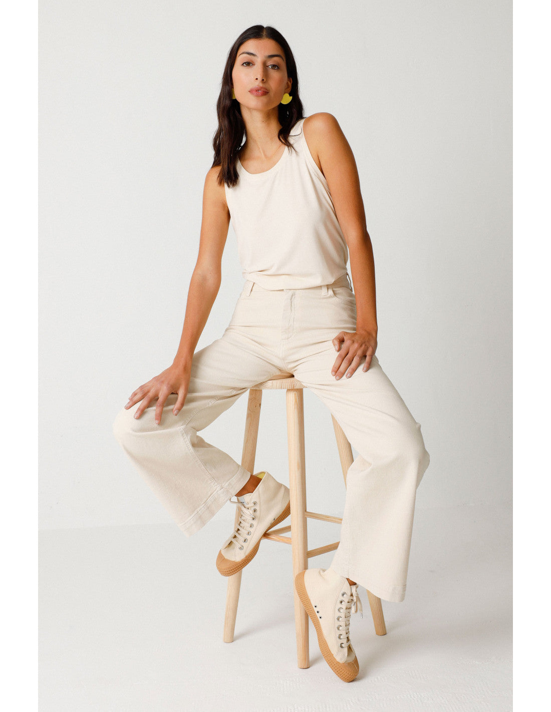 Pantalon Ane - Creme