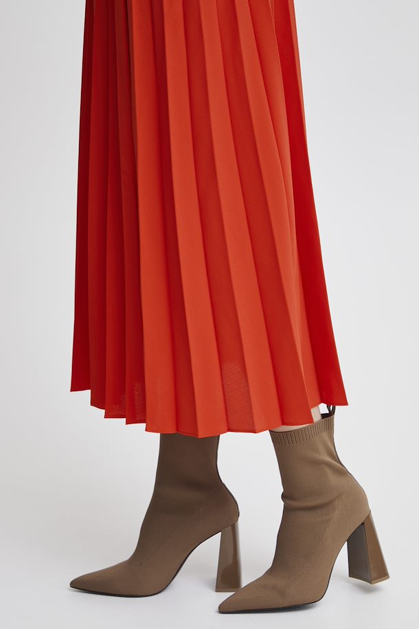 Bydeson Skirt - Aurora Red